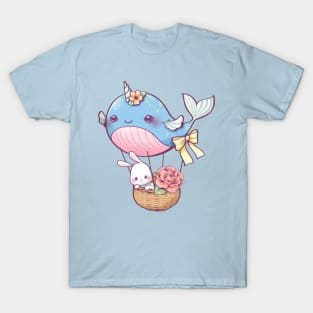 Flying Whale Is A Hot Air Balloon T-Shirt